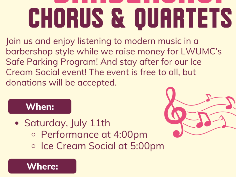 LWUMC Safe Parking Fundraiser